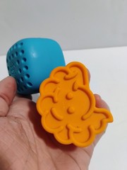 Fat Brain Toys Sensory Shape Sorting Cube Toy Replacement Shapes Blocks Lot