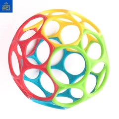Bright Starts Oball Easy Grasp Baby Ball 4in BPA-Free Newborn+