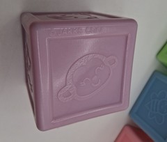 Soft Multi Sided Sensory Blocks Jakkks China Pink Purple Yellow Blue Green
