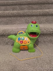 VTech Chomp & Count Dino with Accessories Green Dinosaur Toy