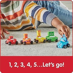 Numberblocks Numberblocks Miniature Car Figure Set 1-5 Character Cars (5-Piece