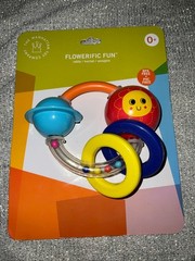 Manhattan Toy Company Flowering Fun Rattle New Sealed See Photos