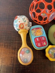 Infant/Toddler/Baby Lot Of Baby Toys Teething Variety Lot Of 8