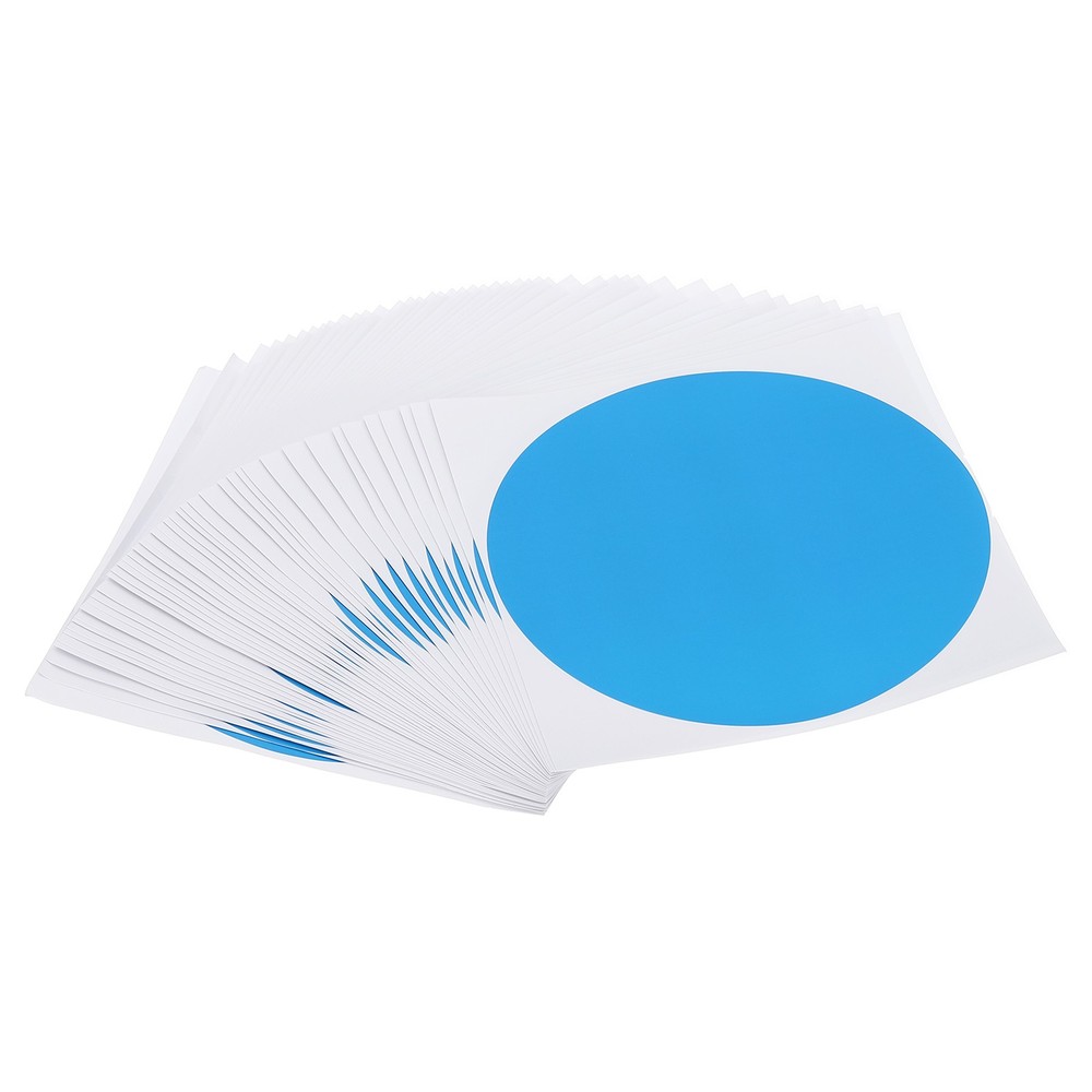 6″ Floor Stickers Classroom Decor, 42 Pcs Self Adhesive Dots Markers, Blue