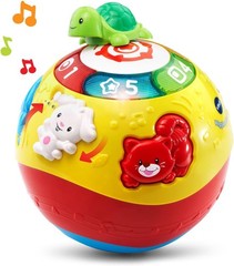 Multicolor Wiggle & Crawl Ball for Babies, Interactive, Lights & Sounds