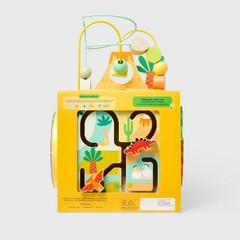 Gigglescape Activity Cube – Toddler Play Center, Wood & Metal, 1 Year+