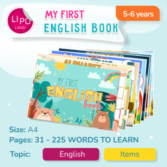 First English Book Early Development Preschool Teaching