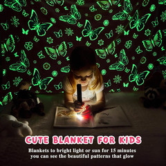 Butterfly Toys for 2 3 4 5 6 7 8 9 10 Year Old Girls,Girl Birthday Gifts Glow in