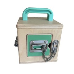 Lovevery Lock Box Toy The Realist Play Kit Montessori Learning Toy Wood Puzzle