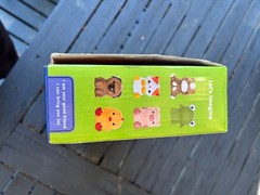 Peekaboo Finger Animal Matching & Counting Toy Set (20 Pieces)