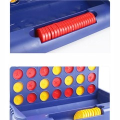 Foldable Connect 4 In A Line Board Game Classic Party Chess Family Toy Early