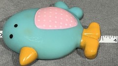 Vintage ToysRUs Blue Bird Toddler Pool Bath Squirter Toy Dashboard Easter Basket