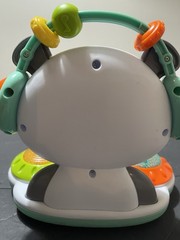 Infantino Spin & Slide DJ Panda – 16 Songs, Busy Beads for Fine Motor Skills