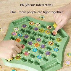 Kids Memory Game Board Chess 54 Cards Animal Fruit Flip Chess Educational Logica