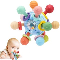 Baby Montessori Sensory Toys for 0-6 6-12 Months, Baby Teether Teething Toys for