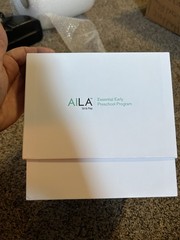 AILA Sit and Play Learning System Educational Toddler Tablet Green W Box Tested