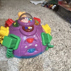 VTech Pull Along Turtle Activity Toy, Alphabet Theme, Multicolor, Motor Skills