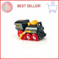 BRIO Old Steam Engine – Authentic Piston Action Toy | Ideal for Imaginative Play