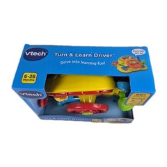 Vtech Turn and Learn Driver Toy Yellow Ages 6 to 36 months New