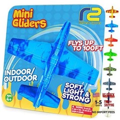 Blue Foam Airplane Toy for Kids – Best Summer Gift for Boys & Girls