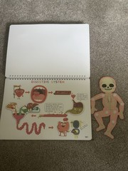 Montessori Busy Book for Kids, Human Body Anatomy Book for Toddlers Preschool