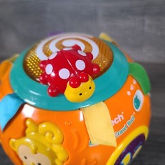 VTech Move and Crawl Baby Ball Music & Sound Toddler Tested and Works
