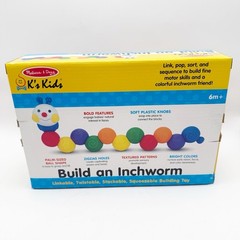 Melissa & Doug Build An Inchworm Snap Beads Caterpillar Infant Developmental Toy