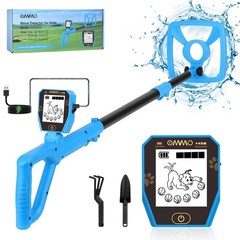 OMMO Metal Detector, Rechargeable Built-in Battery Kids Metal Detector with F…