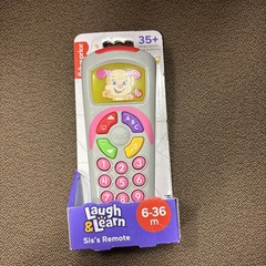 Fisher-Price Laugh & Learn Sis’s Remote Baby Toddler Learning Toy Age 6-36m