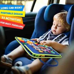 Busy Board Montessori Toys, Easy to Carry, Travel Toys, Birthday Gift for Kids