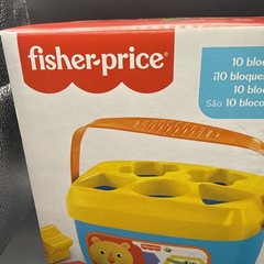 Fisher-Price Baby’s First Blocks Set of 10 Blocks To Sort New In Box