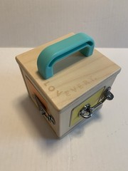 LOVEVERY Wooden Lock Box Latches | The Realist Box | Montessori Learning Toy
