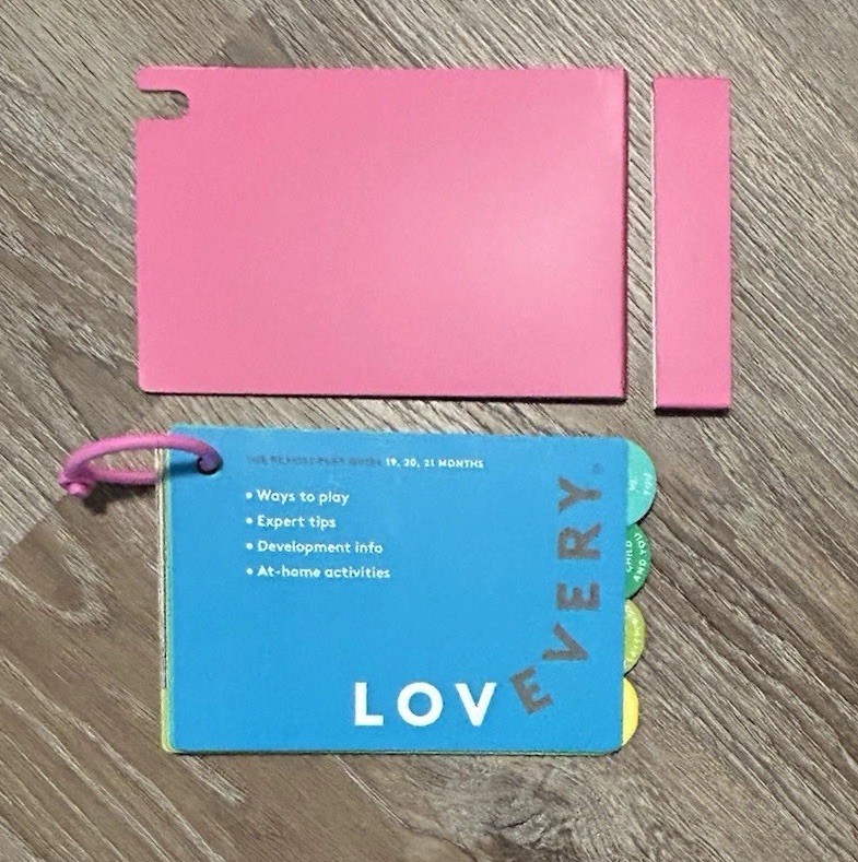Lovevery Play Guide, The Realist Play Kit, 19, 20, & 21 Months Parent Book