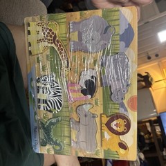 Melissa & Doug Safari Friends Chunky Puzzle