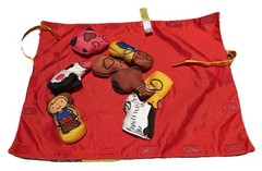 Melissa & Doug K’s Kids Take Along Farm Play Mat Plush Animals Foldable Toys