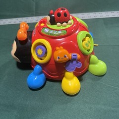 VTech Crazy Legs Learning Bugs Lady Bug – Works – Lights & Sounds – Ships Free!