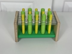 Lovevery Wooden Posting Stand Pegs 18-24 Months Companion Play Kit