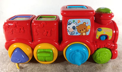 VTech Roll and Surprise Animal Train Pop Up Pull Along Activity Toy