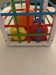 Infant Toy Lot, Shape Sorter, Toy Car, 2 Toy Balls