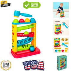 Durable Pound A Ball Toys for Toddler, Stacking, Learning, Active, Early Deve…