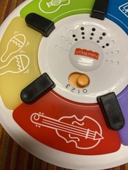 Fisher-price Learn with Lights Piano 2014 Symphony Musical Toy W/ Batteries