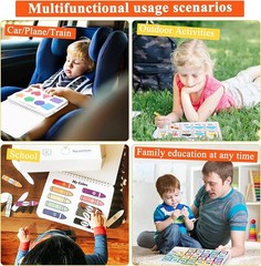 Mallify Busy Book for Toddlers 3-5, Montessori Busy Book with 30 Themes and 8…