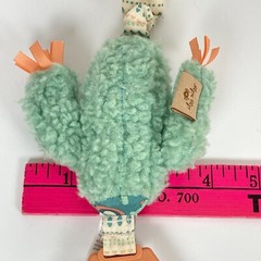 Itzy Ritzy Plush Cactus Crib Stroller Gym Hanging Baby Jingle Travel Toy Teether
