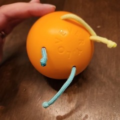 Lovevery Pincer Chime Ball from “explorer” Play Kit 9-10 Months String