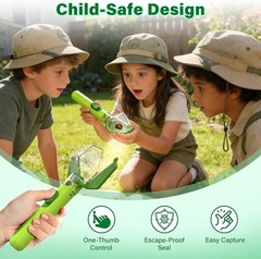 Bug Catcher Kit for Kids with 6X Magnifier Glass STEM Educational Toy