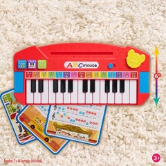 ABCmouse® Play-Along Piano, 3 Learning Modes, and Small, Multicolor