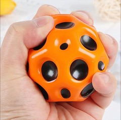 Tendry Extreme High Bouncing Ball Moon Shape for Kids of All Ages, Improve Ha…
