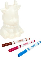 Crayola Light Ups Reindeer, Recolorable Light Up Toy for Kids, Reindeer Decor, G