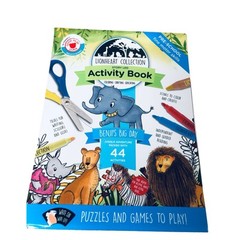 Preschool Learning Activities – Reusable Coloring Busy Book for Ages 3-5 4pc Set