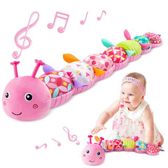 Infant Baby Musical Stuffed Animal Toys for 0-3-6-12 Months,Multi Sensory Toys w